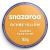 Culori pictură pe față 18ml Classic Colors Snazaroo 244 Ochre Yellow pentru școală, desen, pictură, hobby și proiecte creative.