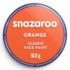 Culori pictură pe față 18ml Classic Colors Snazaroo 553 Orange pentru școală, desen, pictură, hobby și proiecte creative.
