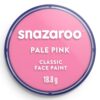 Culori pictură pe față 18ml Classic Colors Snazaroo 577 Pale Pink pentru școală, desen, pictură, hobby și proiecte creative.