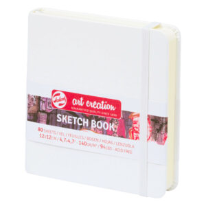Caiet de Schițe Art Creation Sketchbook White 12x12cm