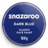Culori pictură pe față 18ml Classic Colors Snazaroo 333 Dark Blue pentru școală, desen, pictură, hobby și proiecte creative.
