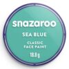 Culori pictură pe față 18ml Classic Colors Snazaroo 377 Sea Blue pentru școală, desen, pictură, hobby și proiecte creative.