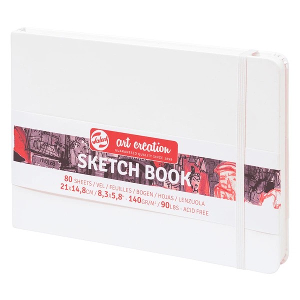 Caiet de Schițe Art Creation Sketchbook White 21x14.8cm