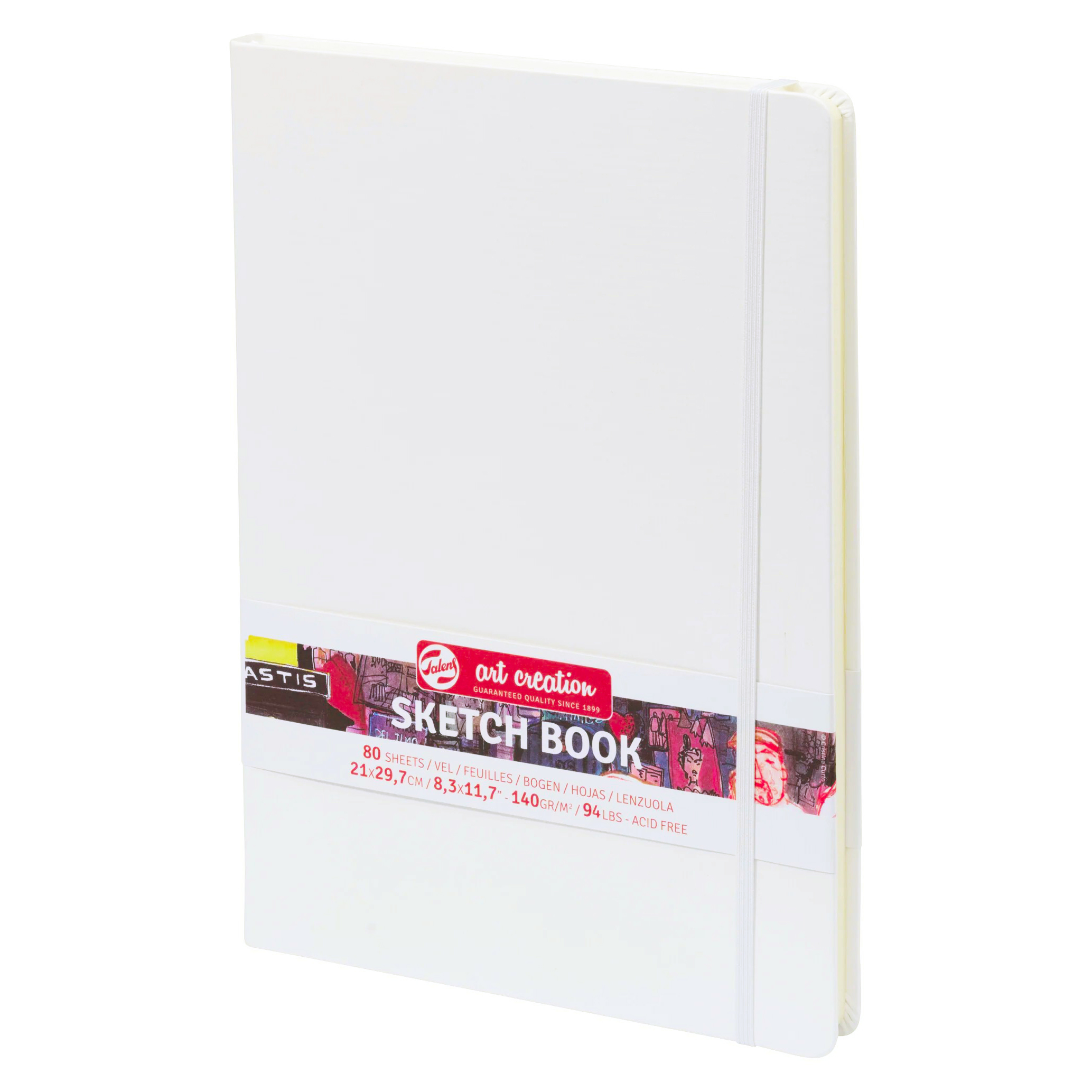 Caiet de Schițe Art Creation Sketchbook White 21x29.7cm