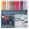 Seturi carioci Sakura Koi Color Brush Seturi carioci Sakura Koi Color Brush 24 pentru pictură, desen, hobby și proiecte artistice.