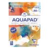 Bloc desen Goldline Aqua 300g Clairefontaine pentru pictură în acuarelă, ilustrații și proiecte artistice.