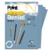 Bloc desen 250g 15 foi Paint’ON Denim Clairefontaine pentru școală, desen, pictură, hobby și proiecte creative.