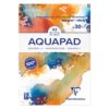 Bloc desen Goldline Aqua 300g Clairefontaine pentru pictură în acuarelă, ilustrații și proiecte artistice.