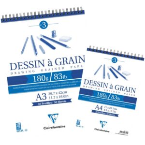 Bloc desen 180g/m 30 foi Clairefontaine