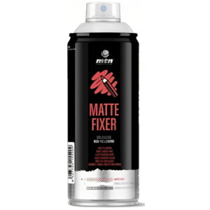 Fixativ Spray Mat pentru Pastel și Cărbune MTN pentru școală, desen, pictură, hobby și proiecte creative.
