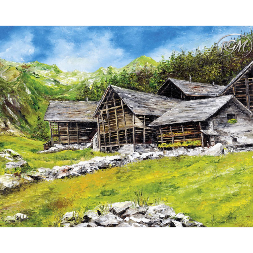 La Scarpia D’oro - 2012 Ulei pe pânză 40x50 cm cuțit de pictură moale. Expus la Foggia, iunie 2012. Premiul Primavera, Pittura eBianco nero. Orașul Gold Plate Foggia.