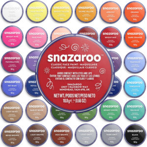 Culori pictura pe fata 18ml - Classic Colors Snazaroo