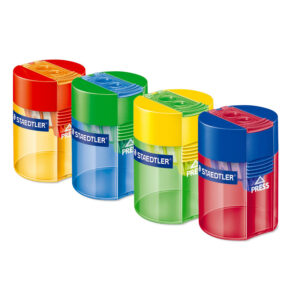 Ascuțitoare dublă cu rezervor din plastic Staedtler