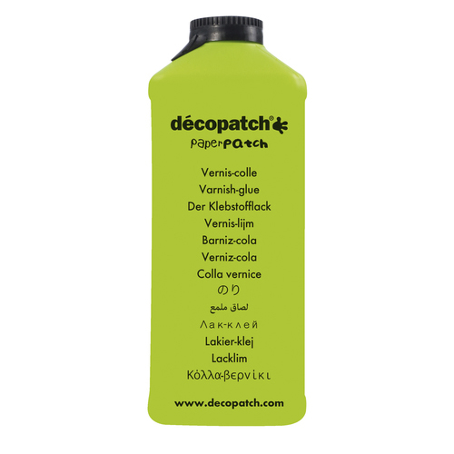 adeziv-vernis paperpatch 600 ml decopatch