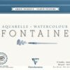 Bloc desen Fontaine Aquarelle 300 g/mp Cloud texture Bloc desen Fontaine Aquarelle 300 g/mp Cloud texture 24x30 cm pentru pictură în acuarelă, ilustrații și proiecte artistice.