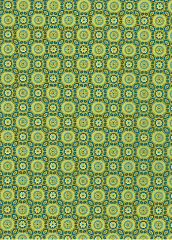 Hartie Abstract flowery pattern Decopatch 30X40cm