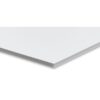 Foamboard alb Foamboard 50 x 70 cm, 5 mm pentru școală, desen, pictură, hobby și proiecte creative.