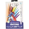 Set carioci Graphit brush marker 12 Set carioci Graphit brush marker 12 Comics pentru desen, scriere, colorare și proiecte creative.