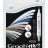 Set carioci Graphit brush marker 12 Set carioci Graphit brush marker 12 Mix Greys pentru desen, scriere, colorare și proiecte creative.