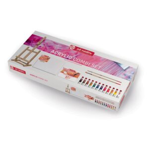 Set culori acrilice Art Creation Combi Set pentru școală, desen, pictură, hobby și proiecte creative.
