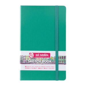 Caiet de Schițe Art Creation Sketchbook Forest Green 13x21cm