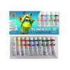 Tempera fina 16ml Koh I Noor seturi Tempera fina 16ml Koh I Noor Set 10 culori pentru școală, desen, pictură, hobby și proiecte creative.