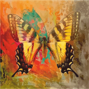 cartone predesenat butterfly