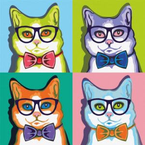 carton predesenat pop cat