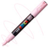 Marker cu vopsea acrilica – varf fin rotund 0.7mm PC 1M Uni Posca Light Pink pentru desen, scriere, colorare și proiecte creative.