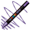 Marker cu vopsea acrilica – varf rotund 1.8 2.5mm PC 5M Uni Posca Metallic Violet pentru desen, scriere, colorare și proiecte creative.