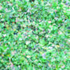 galaxy flakes earth green