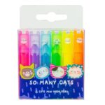 6 mini evidentiatoare parfumate So many cats mini evidentiatoare parfumate many cats