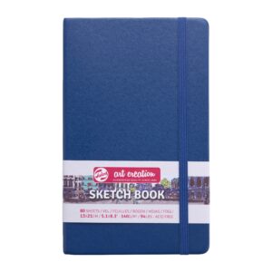 Caiet de Schițe Art Creation Sketchbook Navy Blue 13x21cm