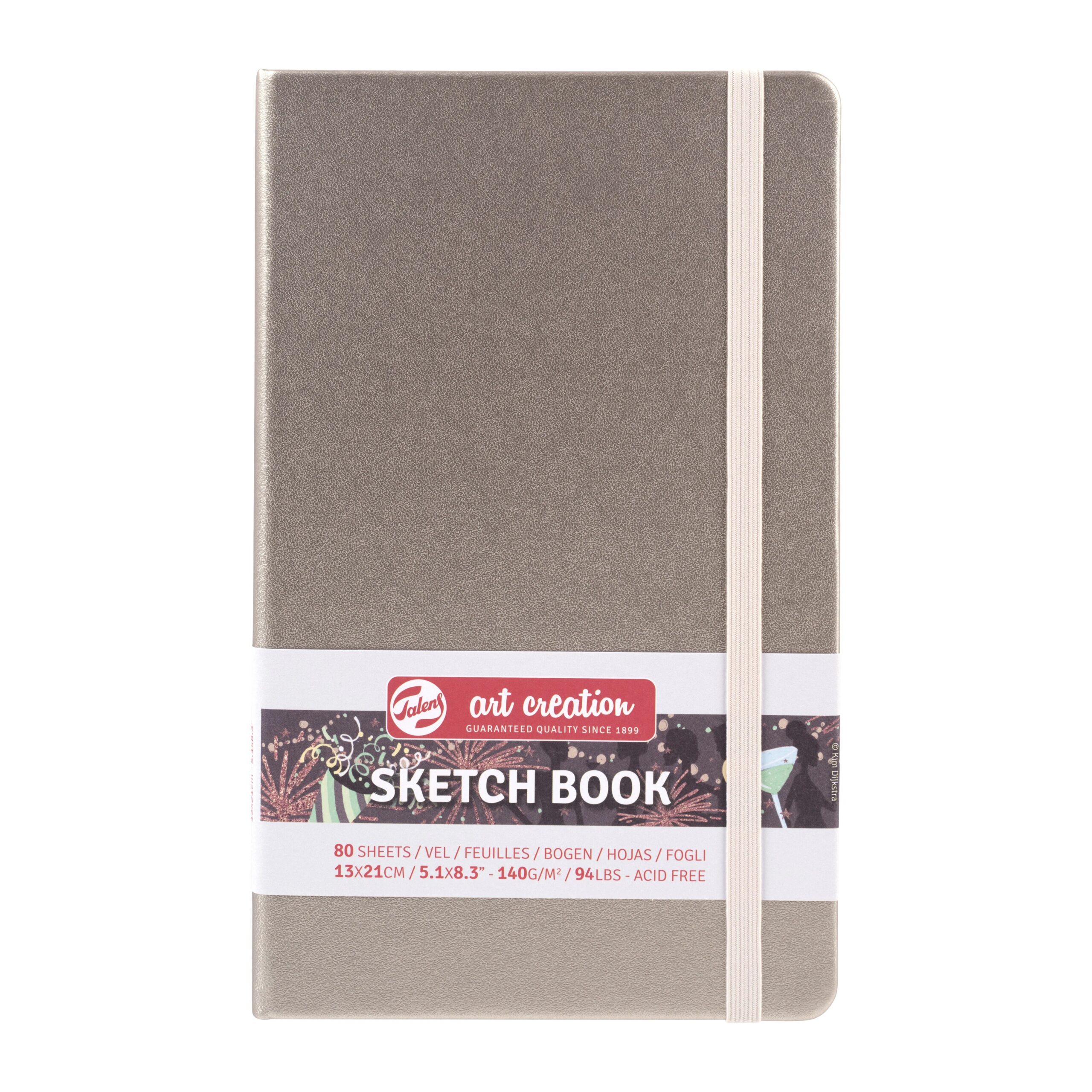 Caiet de Schițe Art Creation Sketchbook Champagne Pink 13x21cm