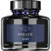 Calimara cu cerneala Quink Parker 57ml Calimara cu cerneala Quink Parker 57ml Albastru Inchis pentru școală, desen, pictură, hobby și proiecte creative.