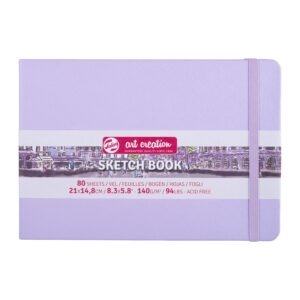Caiet de Schițe Art Creation Sketchbook Pastel Violet 21x14.8cm