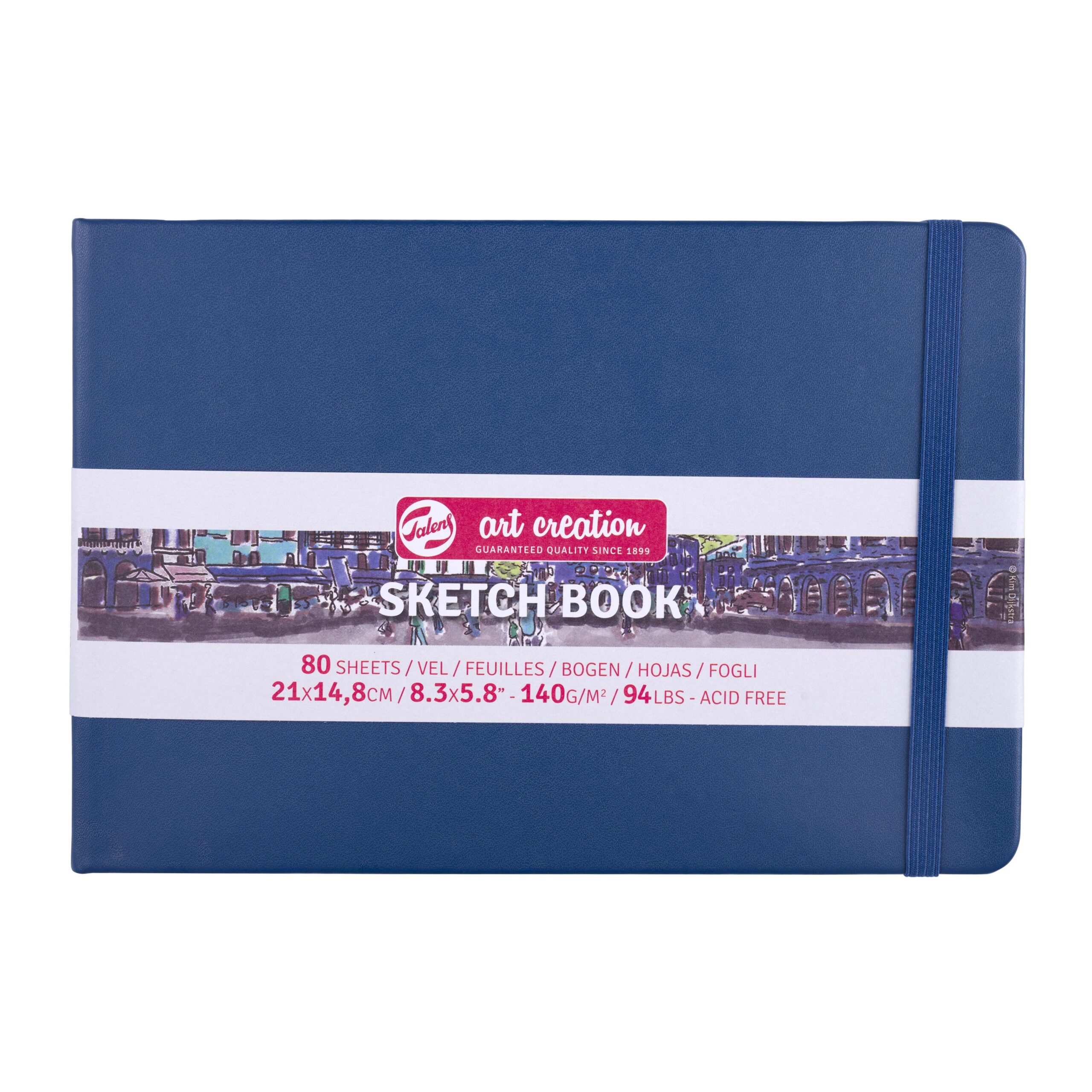 Caiet de Schițe Art Creation Sketchbook Navy Blue 21x14.8cm