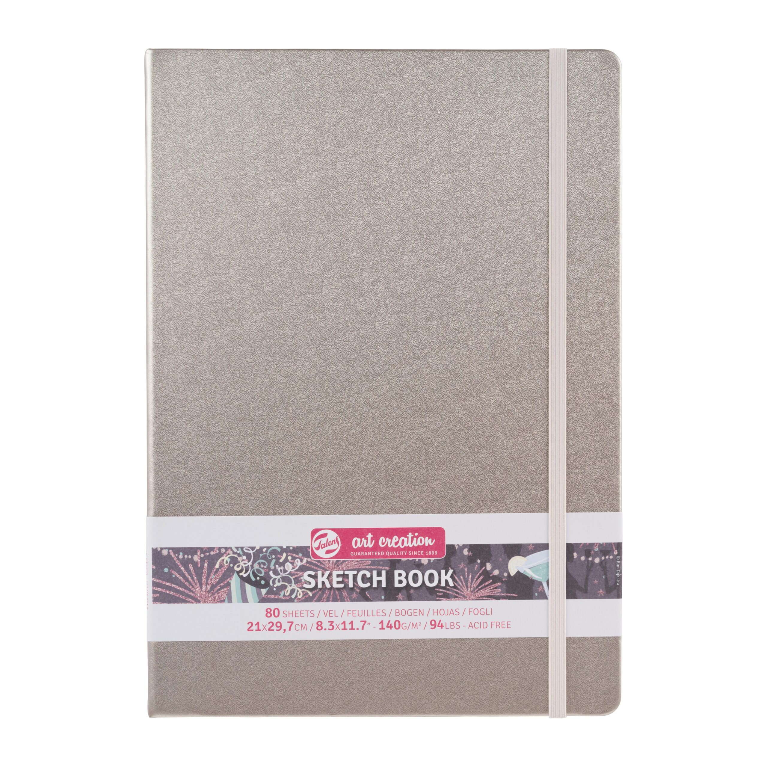 Caiet de Schițe Art Creation Sketchbook Champagne Pink 21x29.7cm