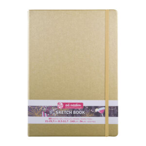 Caiet de Schițe Art Creation Sketchbook White Gold 21x29.7cm