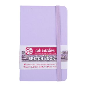 Caiet de Schițe Art Creation Sketchbook Pastel Violet 9x14cm
