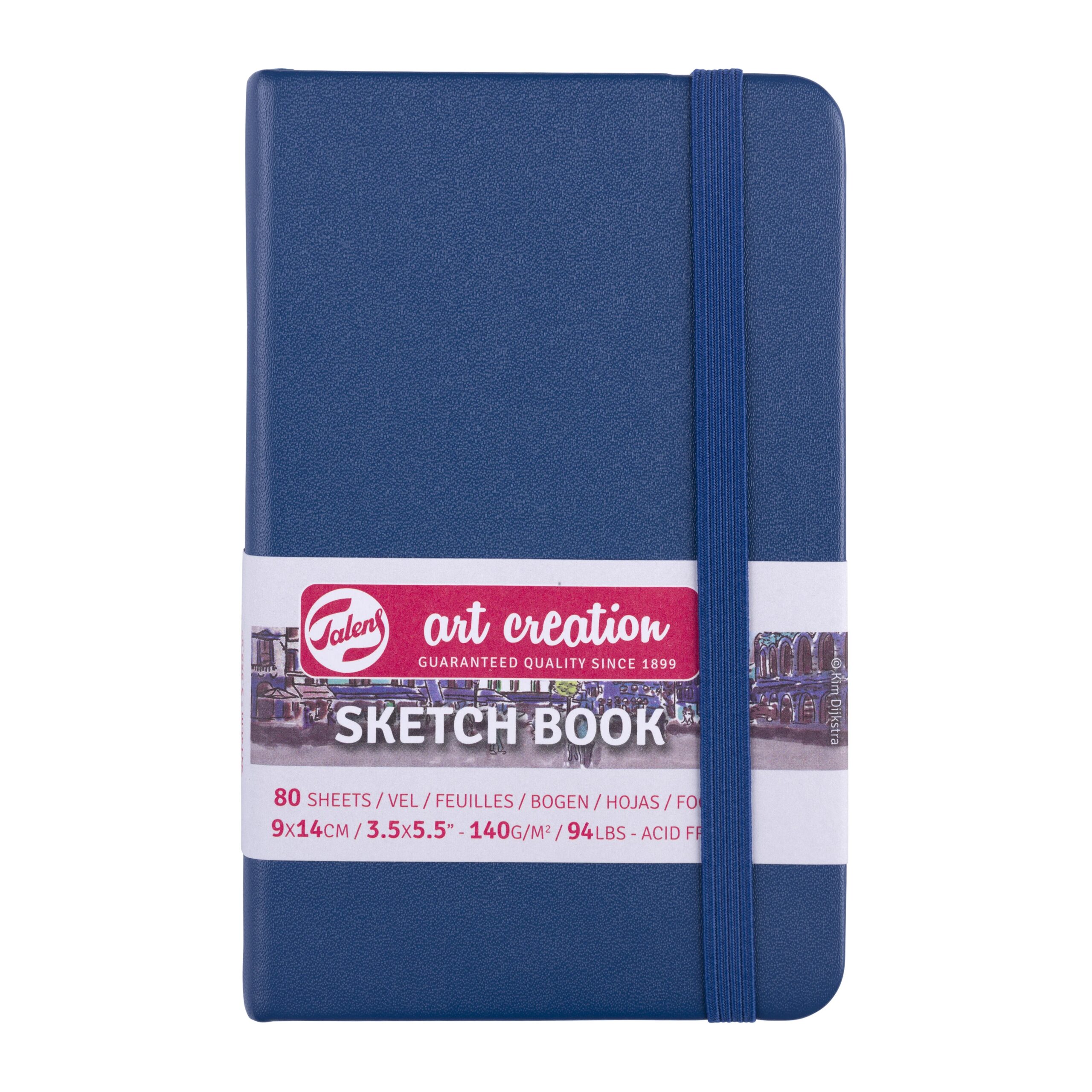 Caiet de Schițe Art Creation Sketchbook Navy Blue 9x14cm