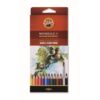 Set creioane acuarelabile Aquarell Mondeluz Set creioane acuarelabile Aquarell Mondeluz 24 creioane pentru pictură în acuarelă, ilustrații și proiecte artistice.