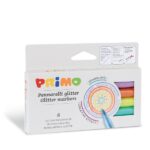 6 carioci cu sclipici Primo carioci sclipici primo
