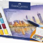 Acuarele 36 culori creative studio Faber-Castell