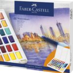 Acuarele 48 culori creative studio Faber-Castell