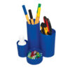 Suport birou tubular cu 4 compartimente Flaro pentru școală, desen, pictură, hobby și proiecte creative.