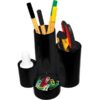 Suport birou tubular cu 4 compartimente Flaro pentru școală, desen, pictură, hobby și proiecte creative.