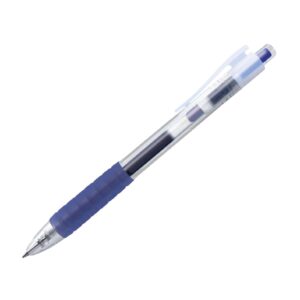 Pix cu gel 0.7 mm Fast Gel cu mecanism Faber-Castell - 0.7 mm Albastru