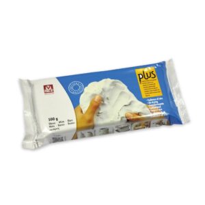 PASTA MODELAJ PLUS ALB 500G