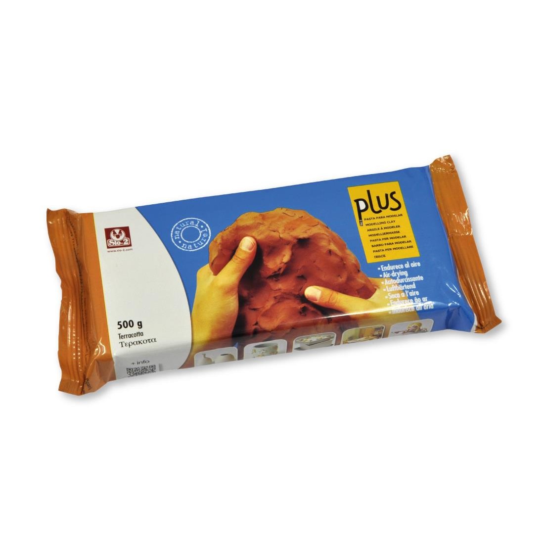 PASTA MODELAJ PLUS TERRACOTTA 500G
